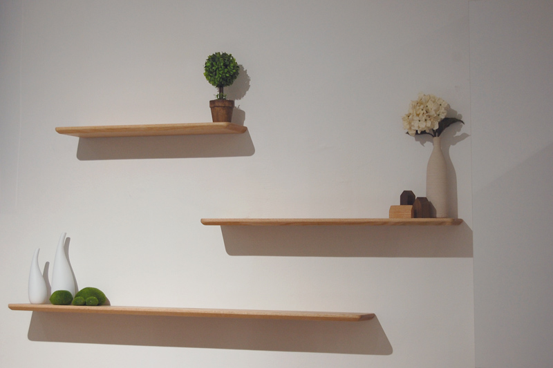 Floating Wall Shelf Solid Usa Oak Wood, What Size Wood For Floating Shelves