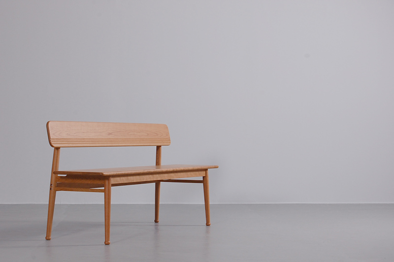 Wood Furniture Singapore | Hailey Bench (Solid Cherry Wood) (3 Sizes ...