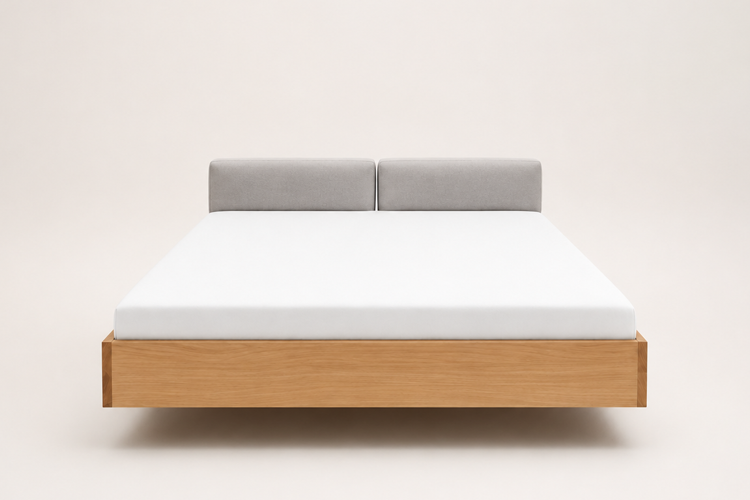 Lauren Wood Bed Frame (Solid Oak Wood)