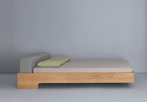 Wooden Bed Frame | Levity Wood Bed Frame (Solid Oak Wood)